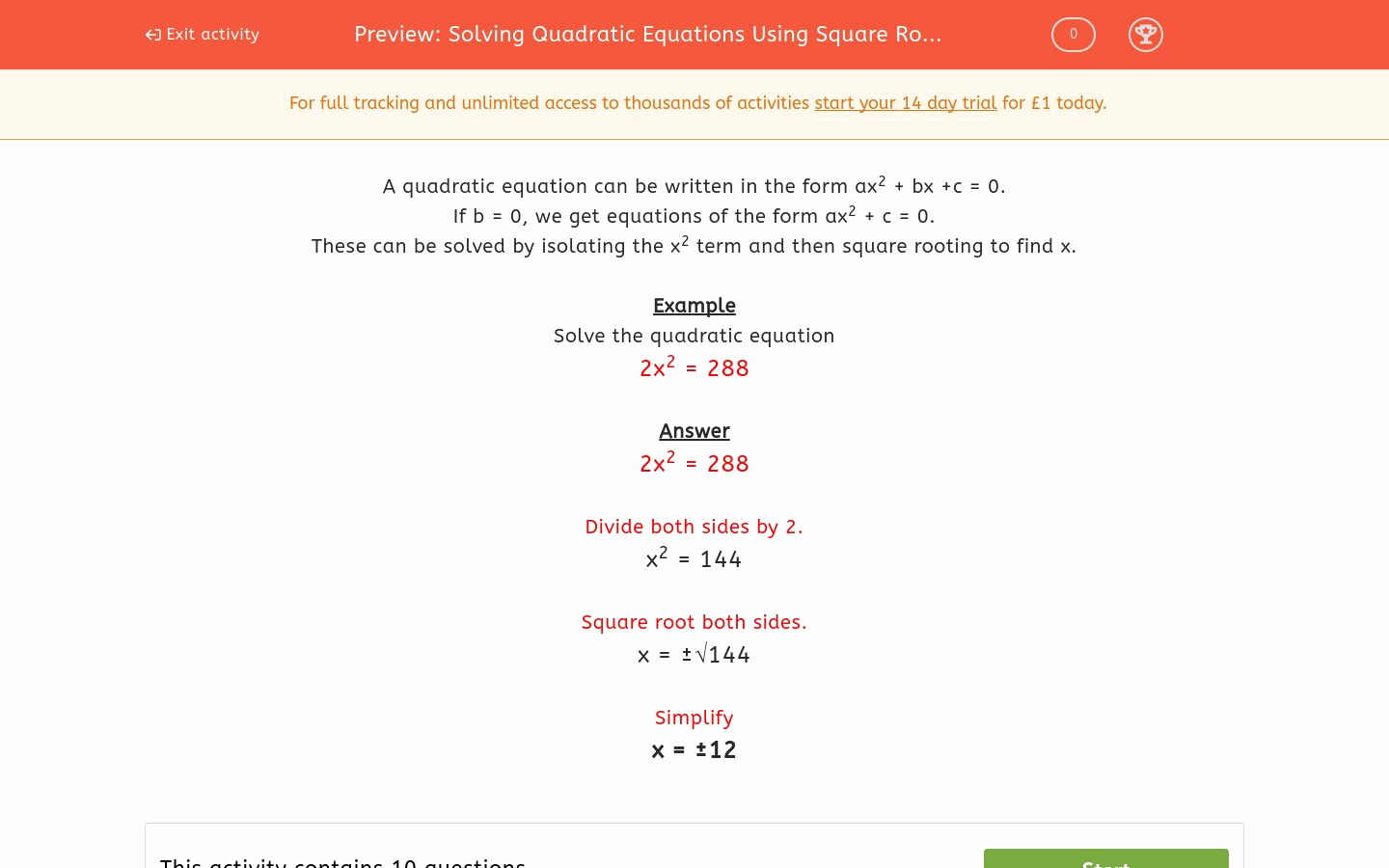 Solving Square Root Equations Worksheet Lovely solving Quadratic Equations Using Square Roots 1