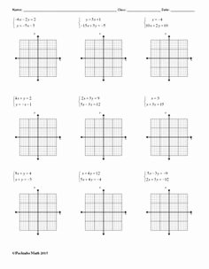 Solving Systems by Graphing Worksheet Beautiful Systems Of Equations solve by Graphing Algebra Worksheet