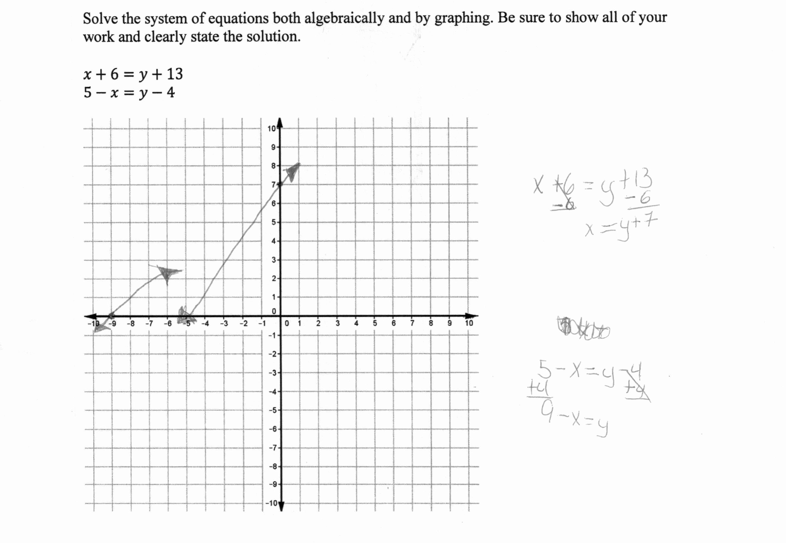 50 Solving Systems Of Equations Worksheet Chessmuseum Template Library