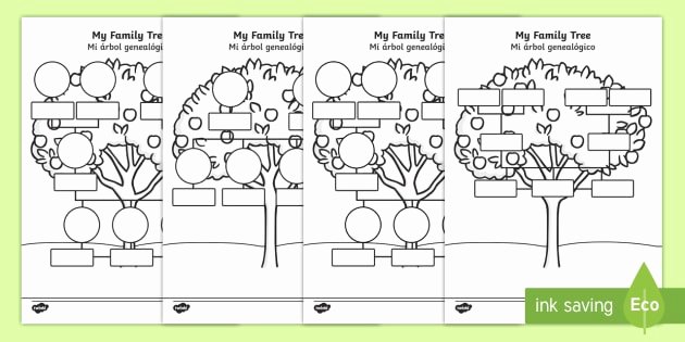 Spanish Family Tree Worksheet Fresh My Family Tree Worksheet Worksheets English Spanish