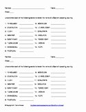 Spanish Speaking Countries Worksheet Unique Free 7th Grade Geography Worksheets Resources &amp; Lesson