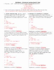 Specific Heat Worksheet Answers Inspirational 1025 Lec 2 00 Specific Heat Worksheet with Answers
