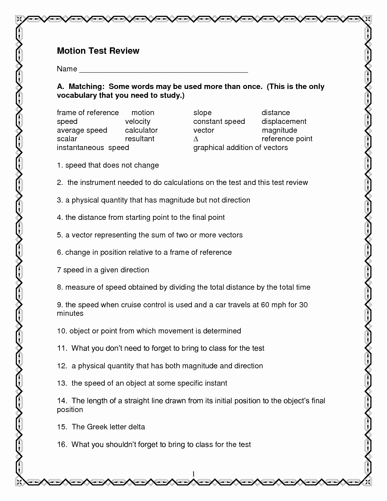 Speed and Velocity Worksheet Lovely 16 Best Of Speed and Motion Worksheet Speed and