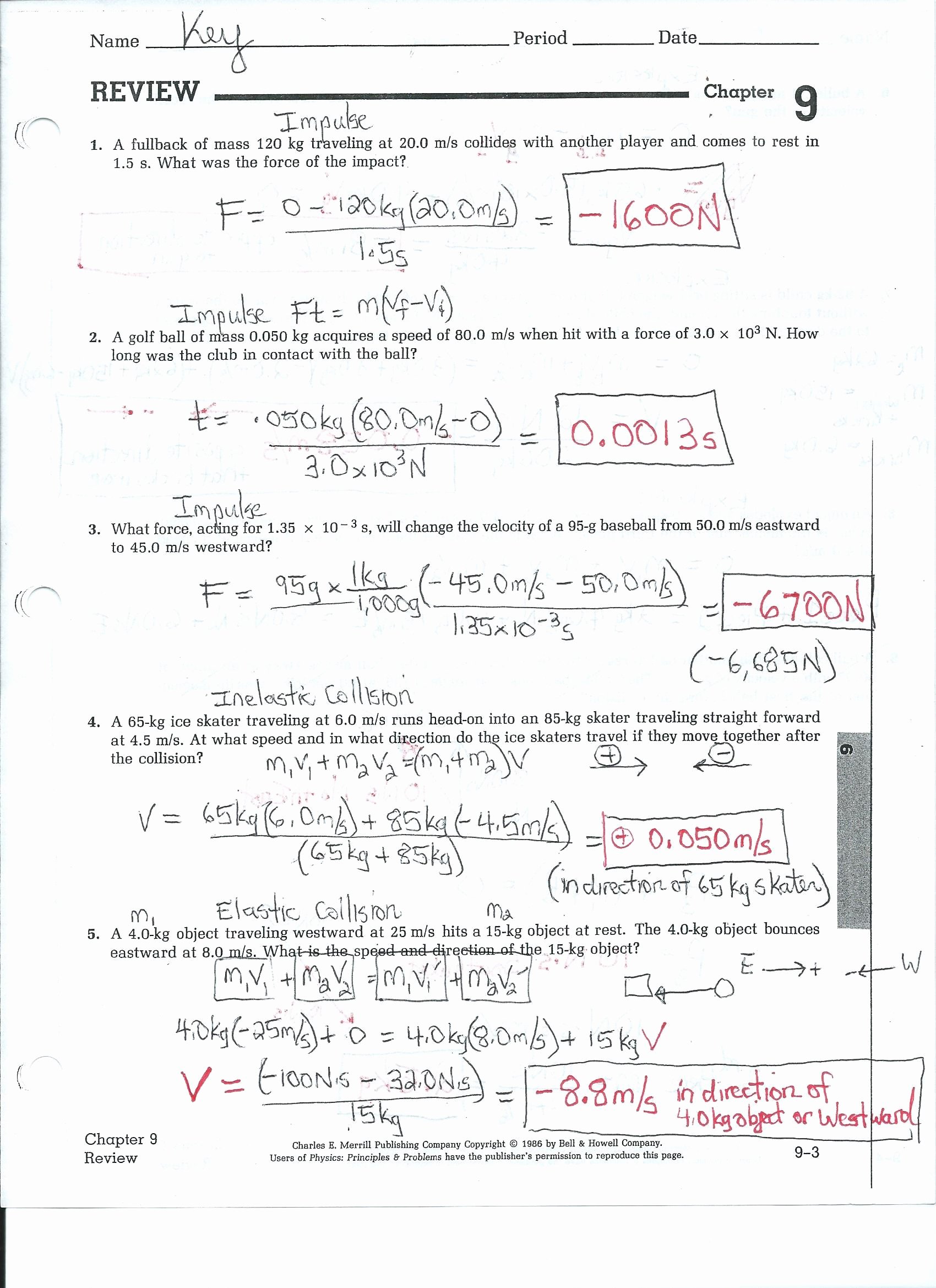 Speed Problem Worksheet Answers Unique Speed and Velocity Practice Problems Worksheet Answers