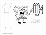 Sponges A Coloring Worksheet Beautiful Spongebob Alphabet Worksheets Lowercase Letters