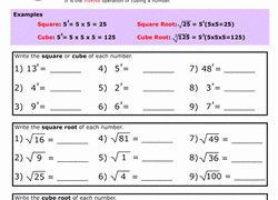 Square and Cube Roots Worksheet Awesome Fifth Grade Worksheets &amp; Printables Page 7