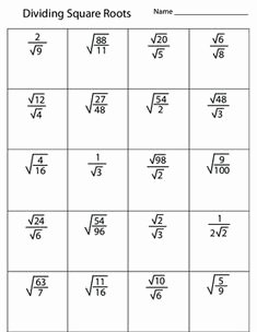 Square Root Practice Worksheet Beautiful This is A Multiple Choice Worksheet to Practice Describing