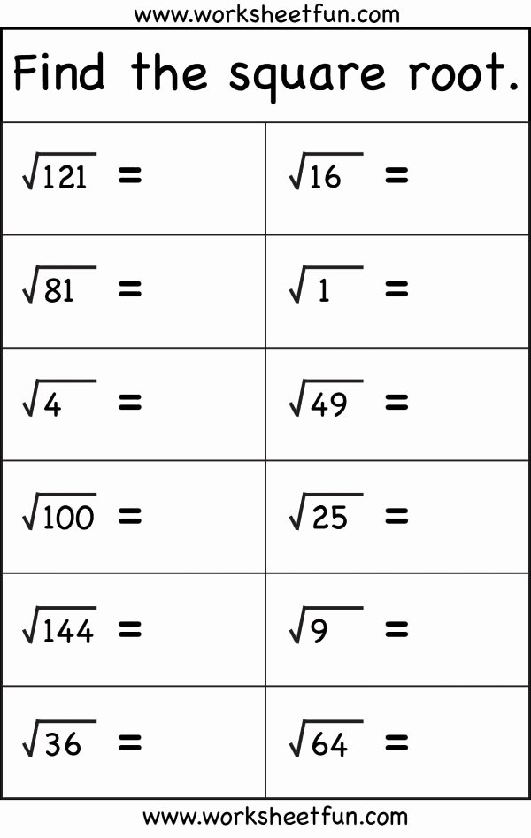 Squares and Square Roots Worksheet Awesome 11 Beste Afbeeldingen Over Squares &amp; Square Roots Op