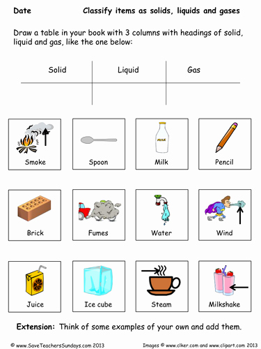State Of Matter Worksheet Beautiful States Of Matter Year 4 Planning and Resources by