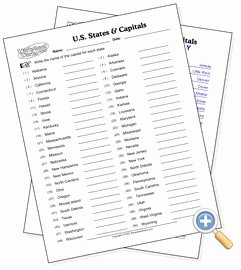 States and Capitals Matching Worksheet Unique 47 Best Cycle 3 Ideas Images On Pinterest