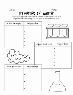 States Of Matter Worksheet Chemistry Best Of 12 Best Of Physical States Matter Worksheet