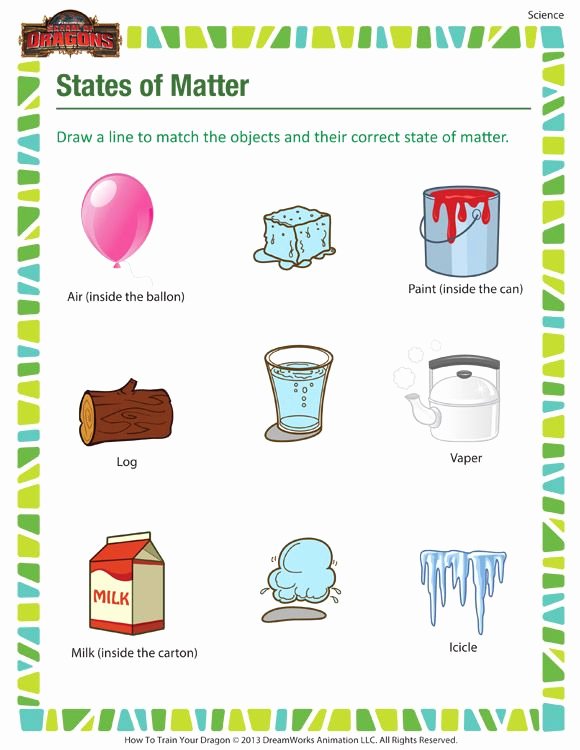 50 States Of Matter Worksheet Pdf Chessmuseum Template Library