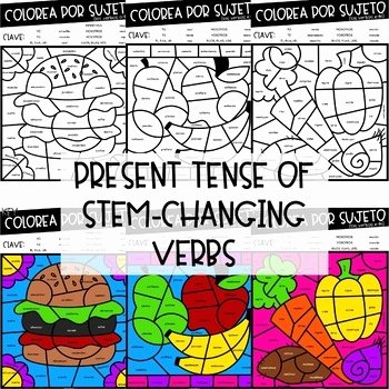 Stem Changing Verbs Worksheet Answers New Stem Changing Present Tense Verbs Worksheets Spanish