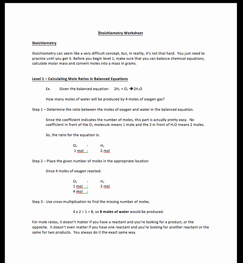 Stoichiometry Problems Worksheet Answers Inspirational Student Centered Stoichiometry Worksheet Plete Package