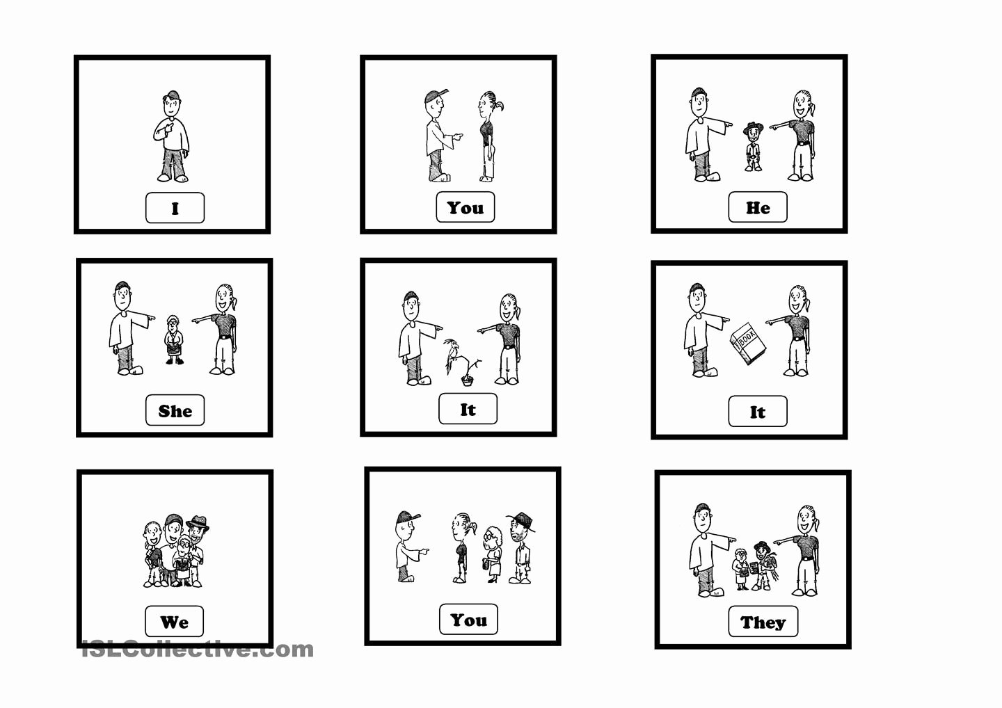 50 Subject Pronouns Spanish Worksheet Chessmuseum Template Library