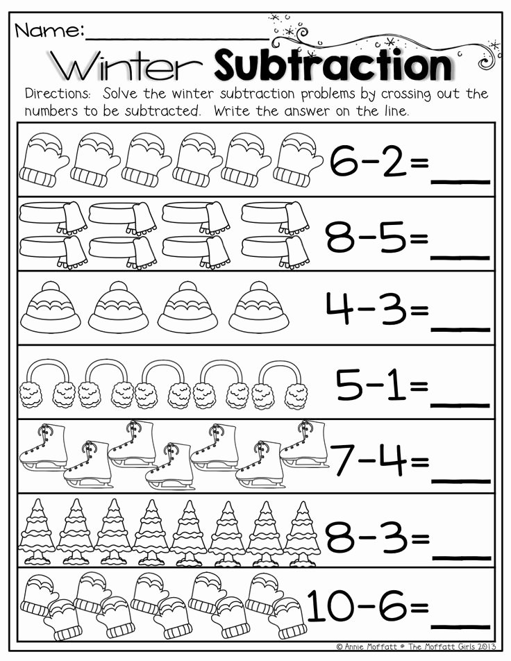 Subtraction Worksheet for Kindergarten New 1017 Best 1 O Matek Images On Pinterest