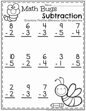 Subtraction Worksheet for Kindergarten Unique Subtraction Worksheets