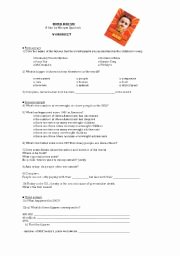 Super Size Me Worksheet Answers Beautiful Super Size Me A Quiz Esl Worksheet by Pricess
