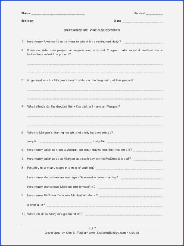 supersize me worksheet answers