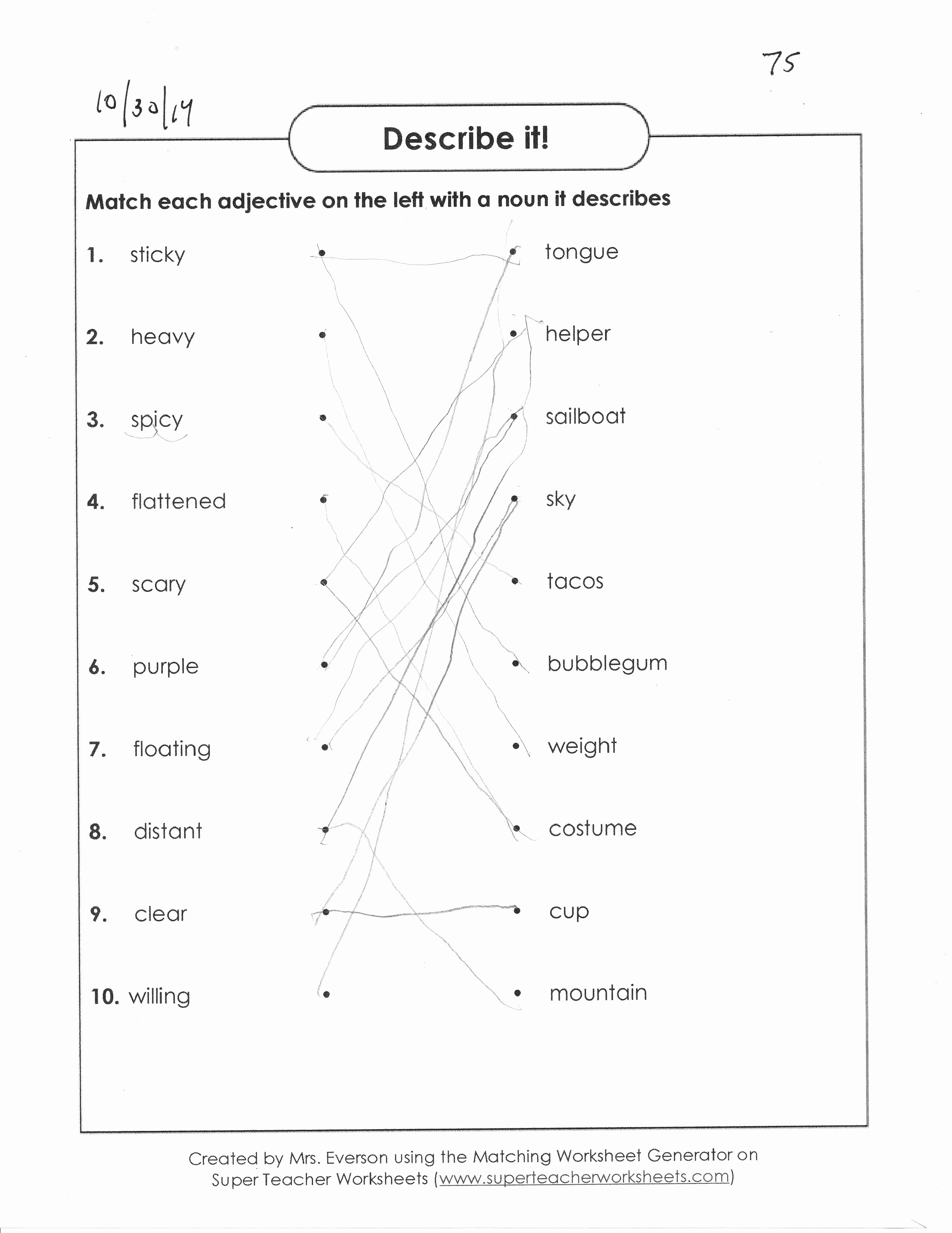 Supersize Me Worksheet Answers Awesome 12 Best Of Super Teacher Worksheets and Answer Keys