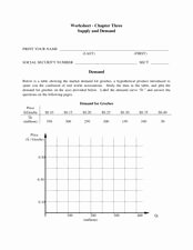 Supply and Demand Worksheet Best Of Supply and Demand Ch 3 12th Higher Ed Worksheet
