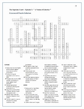 Supreme Court Cases Worksheet Answers Unique Supreme Court Worksheets and Puzzle Bundle for Entire