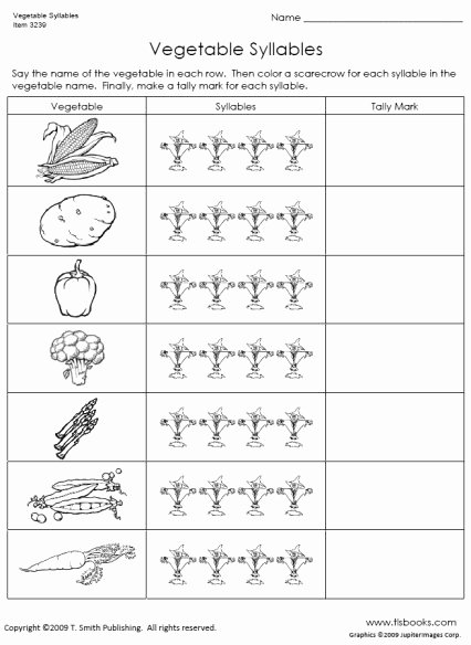 Syllable Worksheet for Kindergarten Beautiful 18 Best Of Print Syllable Worksheets Kindergarten