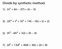 Synthetic Division Worksheet with Answers Fresh Dividing Polynomials Worksheets