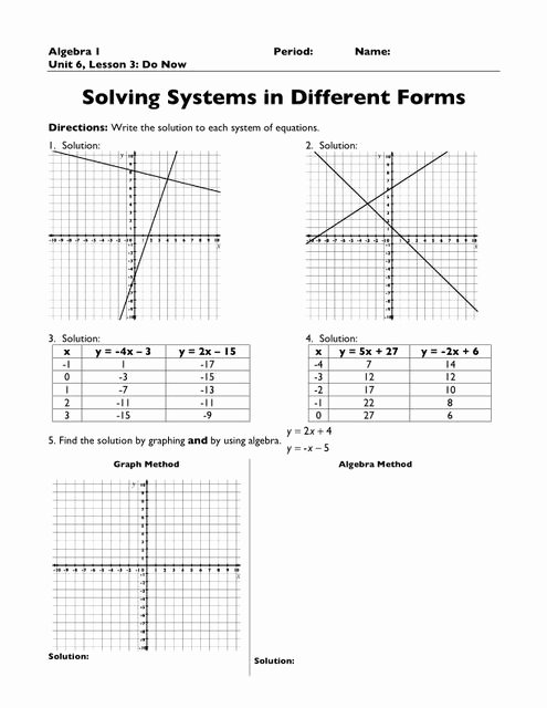 Systems Of Equations Review Worksheet Beautiful Best 25 Systems Of Equations Ideas On Pinterest