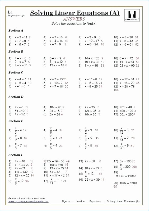 Systems Of Equations Worksheet Pdf Luxury Systems Linear Equations Graphing Worksheet Pdf