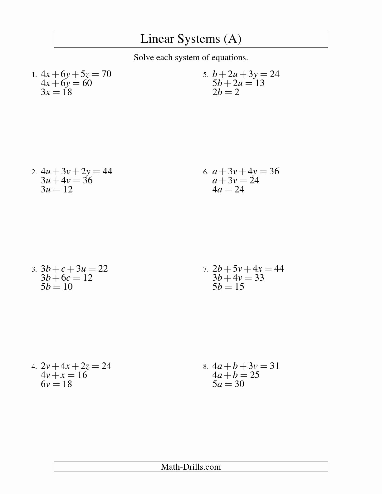 Systems Of Linear Inequalities Worksheet Lovely Graphing Linear Equations Worksheet Gina Wilson
