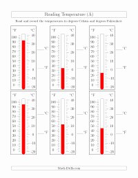 Temperature Conversion Worksheet Answers Fresh Measurement Worksheets