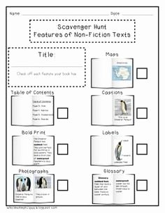 Text Features Worksheet 2nd Grade Inspirational 1000 Images About Non Fiction Text Features On Pinterest