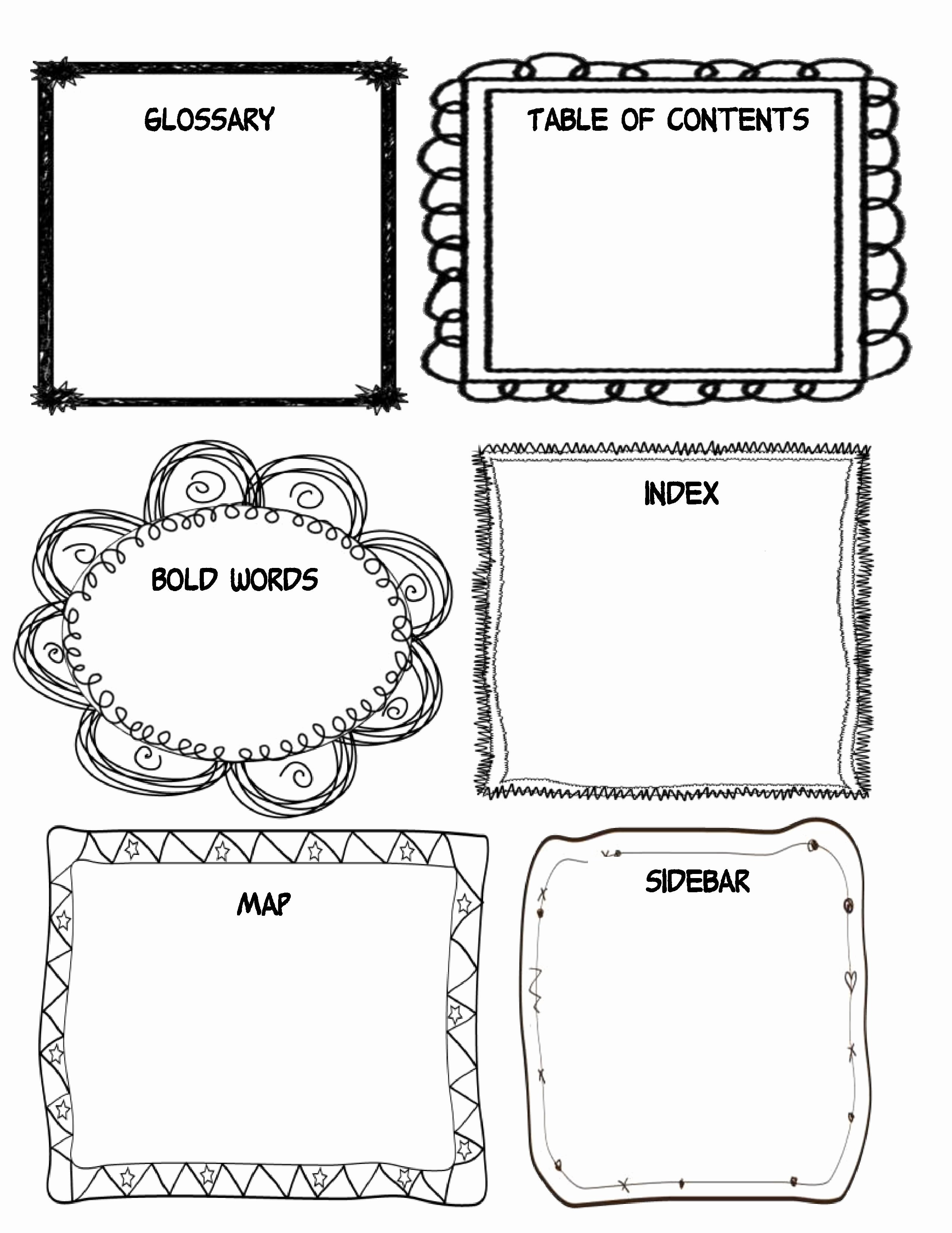50 Text Features Worksheet 3rd Grade