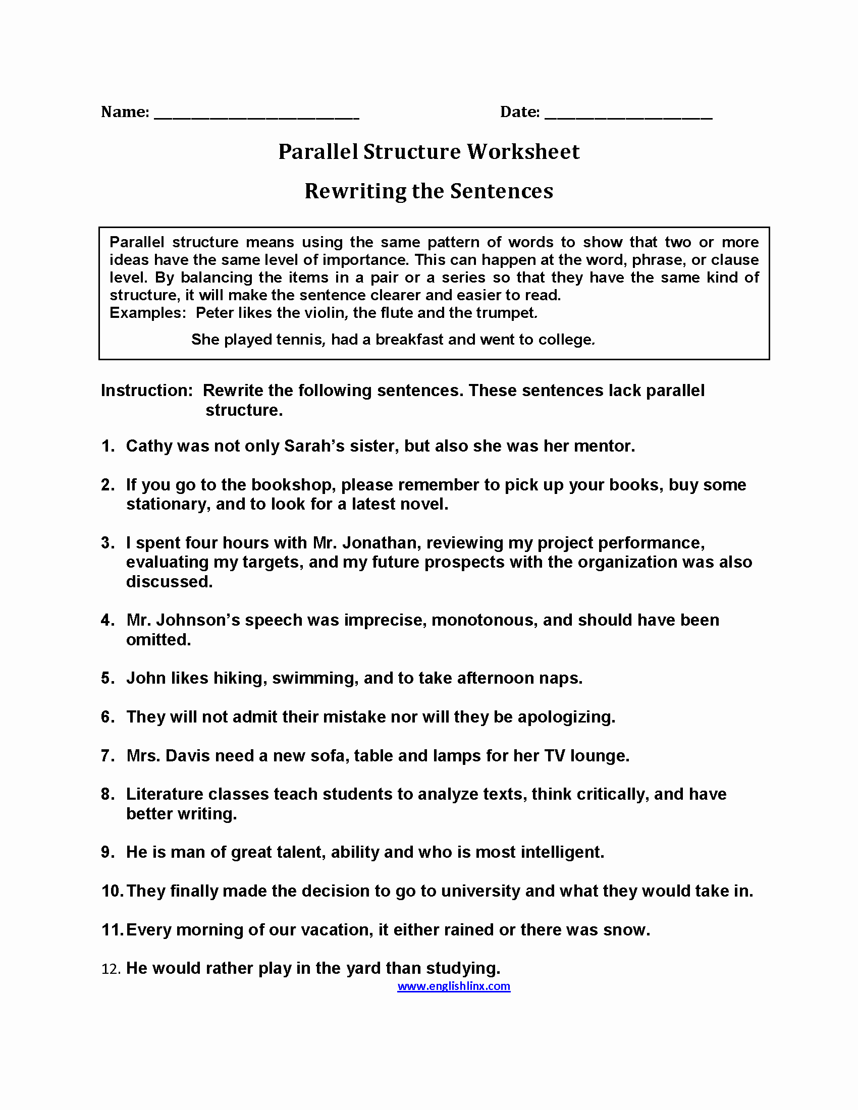 50 Text Structure Worksheet 4th Grade