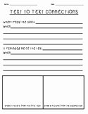 Text to Text Connections Worksheet Inspirational Teaching Two Teaching Resources