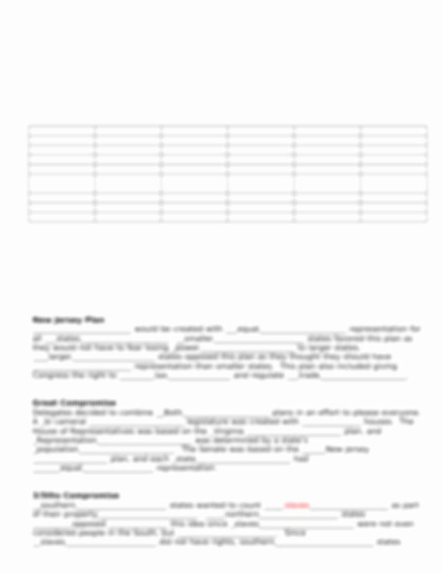 The Constitution Worksheet Answers Beautiful Creating the Constitution Worksheetc Creating the
