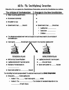 The Constitutional Convention Worksheet Beautiful 12 Best Of Constitution Worksheets for 5th Grade