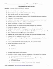 The Core Movie Worksheet Answers Inspirational Study Guide for the Movie the Core 5th 12th Grade