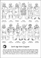 The Dark Ages Video Worksheet Elegant Anglo Saxon Activity Sheets for Kids