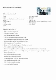 The Dark Ages Video Worksheet Unique English Worksheets Movie the Seeker the Dark is Rising