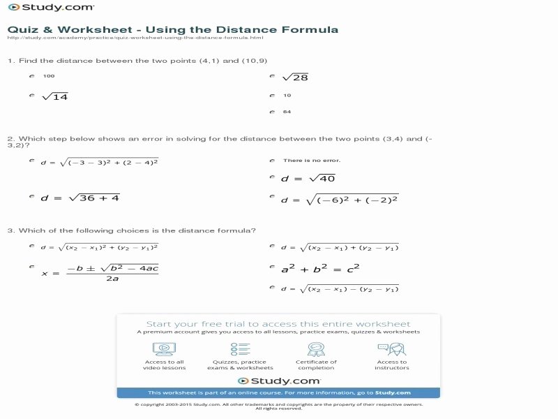 The Distance formula Worksheet Answers Unique Worksheet the Basic 8 Trig Identities Free Printable