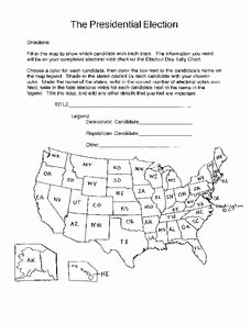 The Electoral Process Worksheet Answers Inspirational Electoral College Lesson Plans &amp; Worksheets