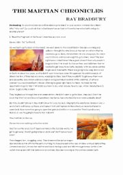 The Martian Movie Worksheet Lovely English Exercises the Martian