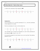 The Midpoint formula Worksheet Best Of Finding Midpoints Of Line Segments Worksheets