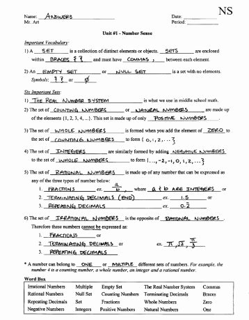 The Number System Worksheet Best Of Stoich Worksheet Blm 7 2 9