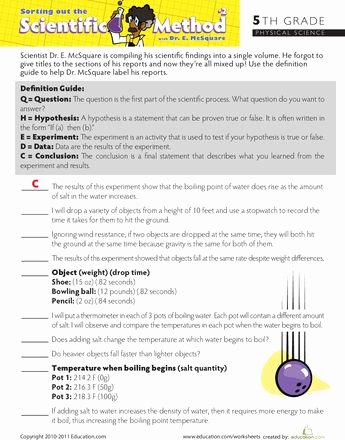 The Scientific Method Worksheet Unique Best 25 Scientific Method Worksheet Ideas On Pinterest
