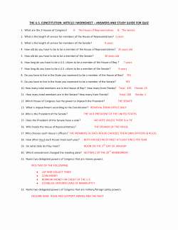The Us Constitution Worksheet Answers Beautiful Six Big Ideas In the Constitution