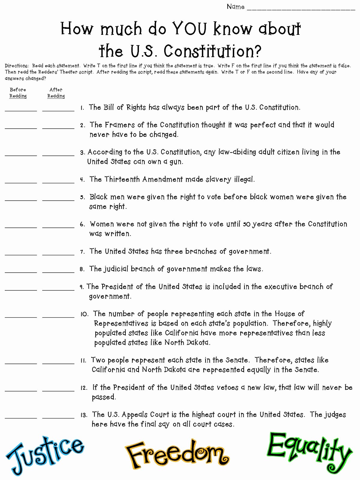 The Us Constitution Worksheet Answers Fresh Crafting Connections Don T Let Constitution Day Sneak Up