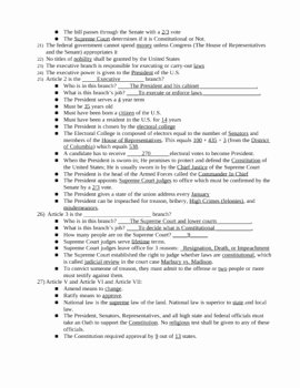 The Us Constitution Worksheet Answers New Constitution Notes Workshee by Happy Pallette